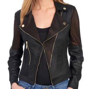 Lena Gabrielle Faux Leather Jacket 16